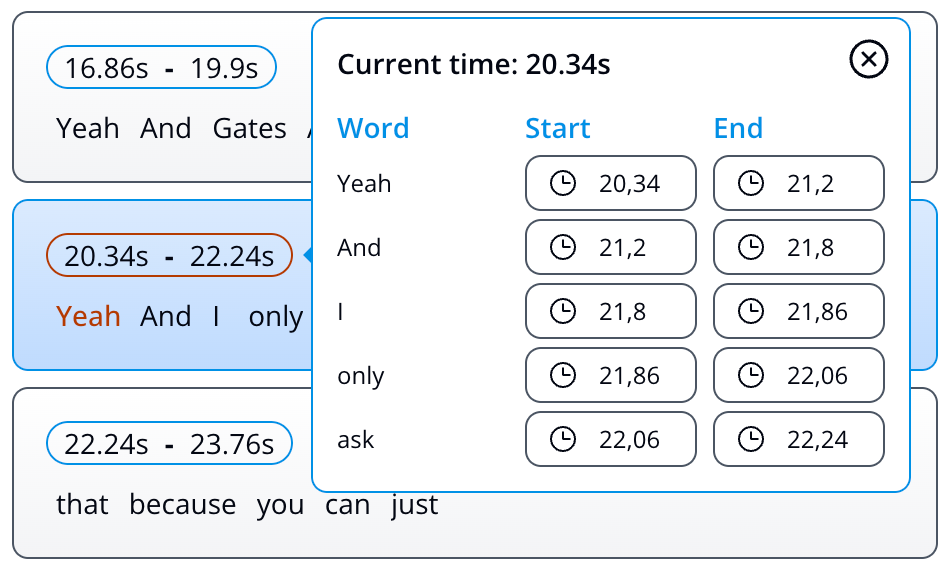 Edit Text and Subtitles